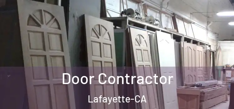  Door Contractor Lafayette-CA